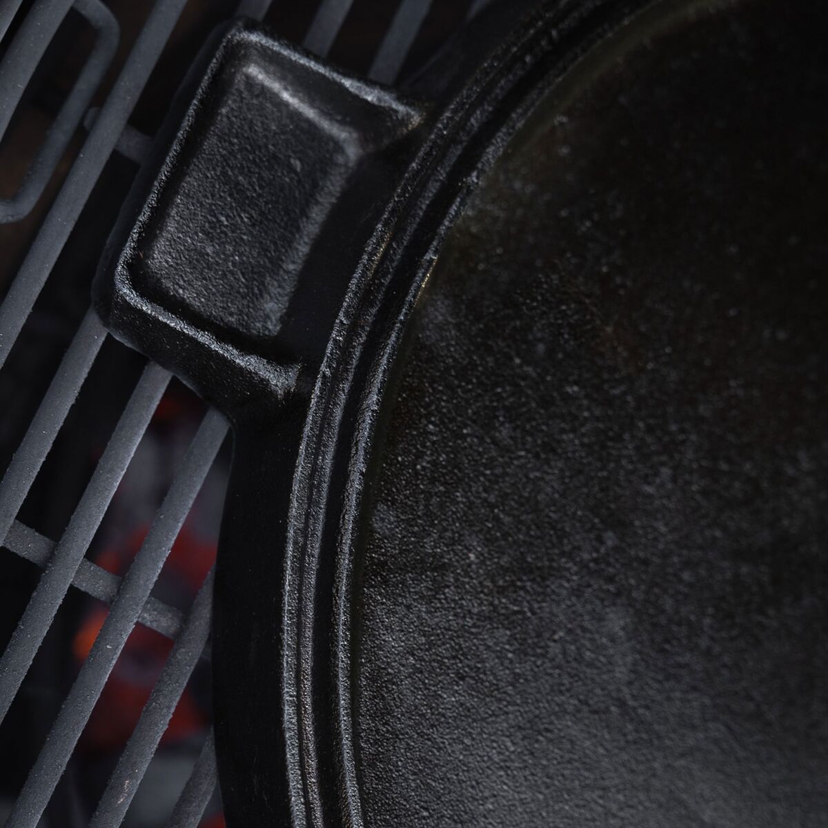 Støpejernsgrill og Stekeplate Rund 36 cm