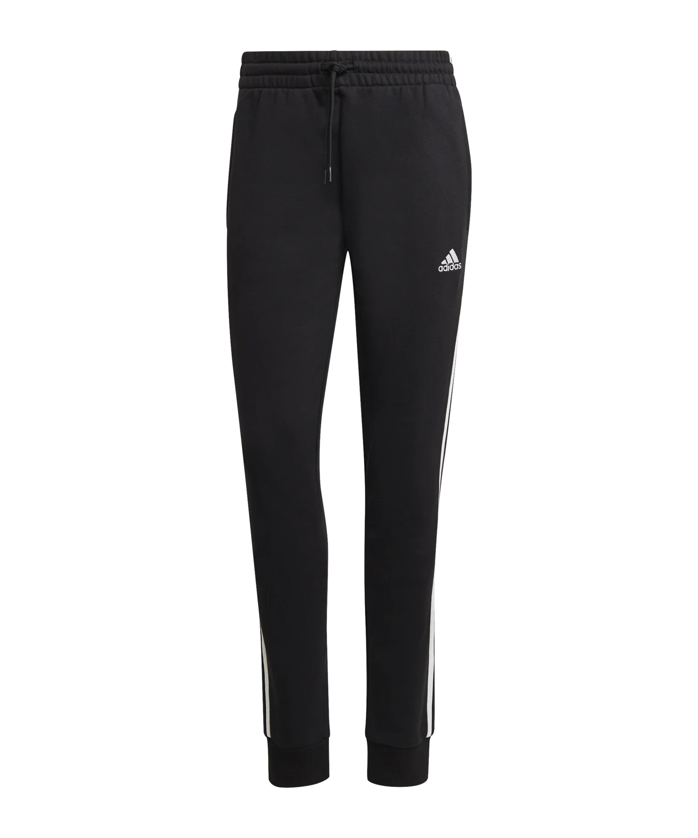 adidas 3S Jogginghose Damen Schwarz Weiss