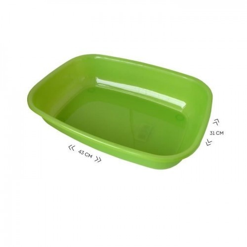 Bandeja de areia para gatos Aime Green