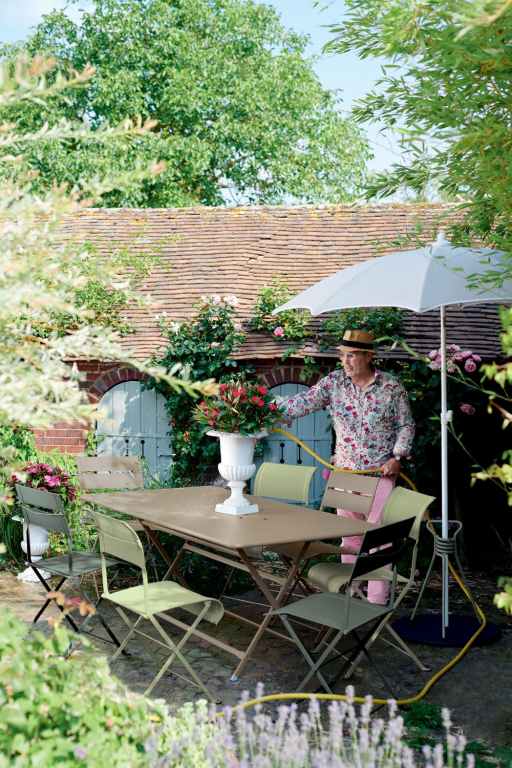 Fermob Caractère tuintafel 128x90 Chili