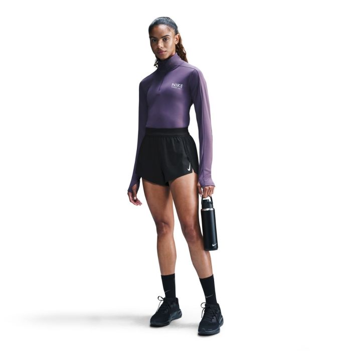 Nike Dame Trøjer Dri-FIT Pacer Half Zip GLS Lilla
