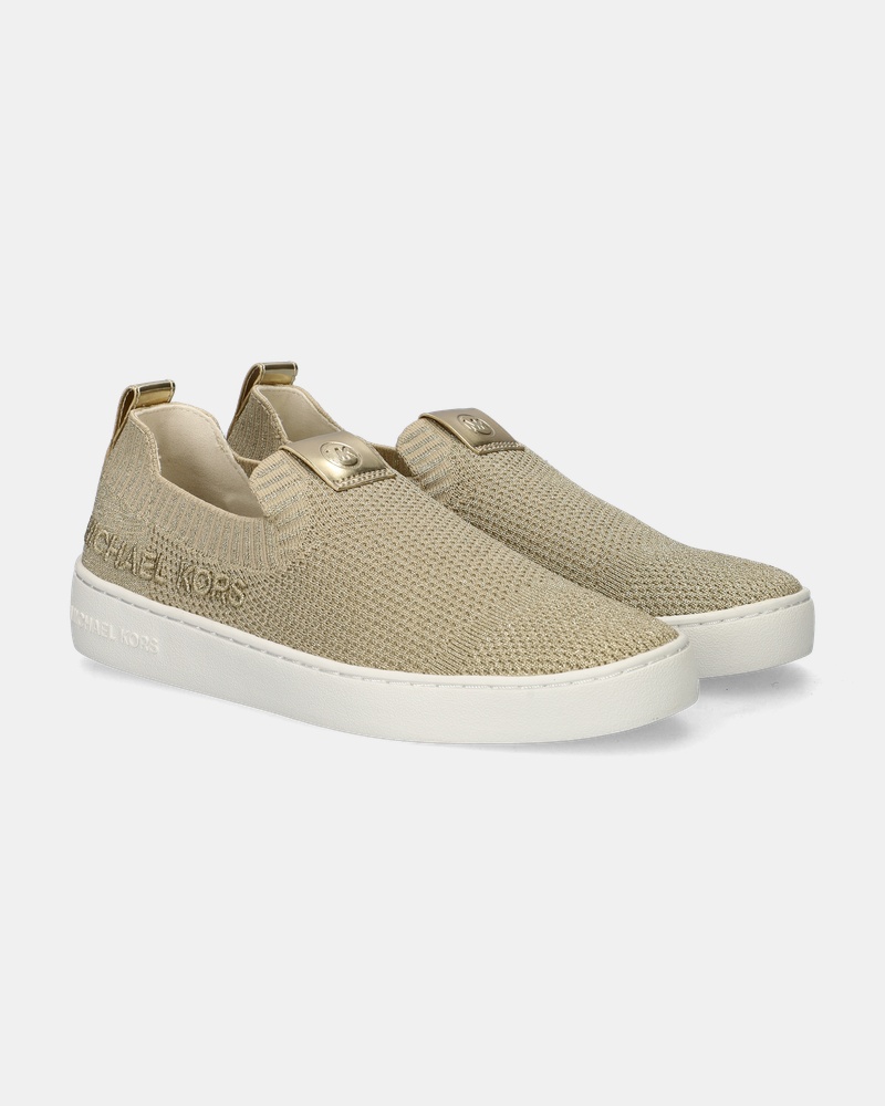 Michael Kors Michael Kors Juno Knit Slip On Instapschoenen  - goud