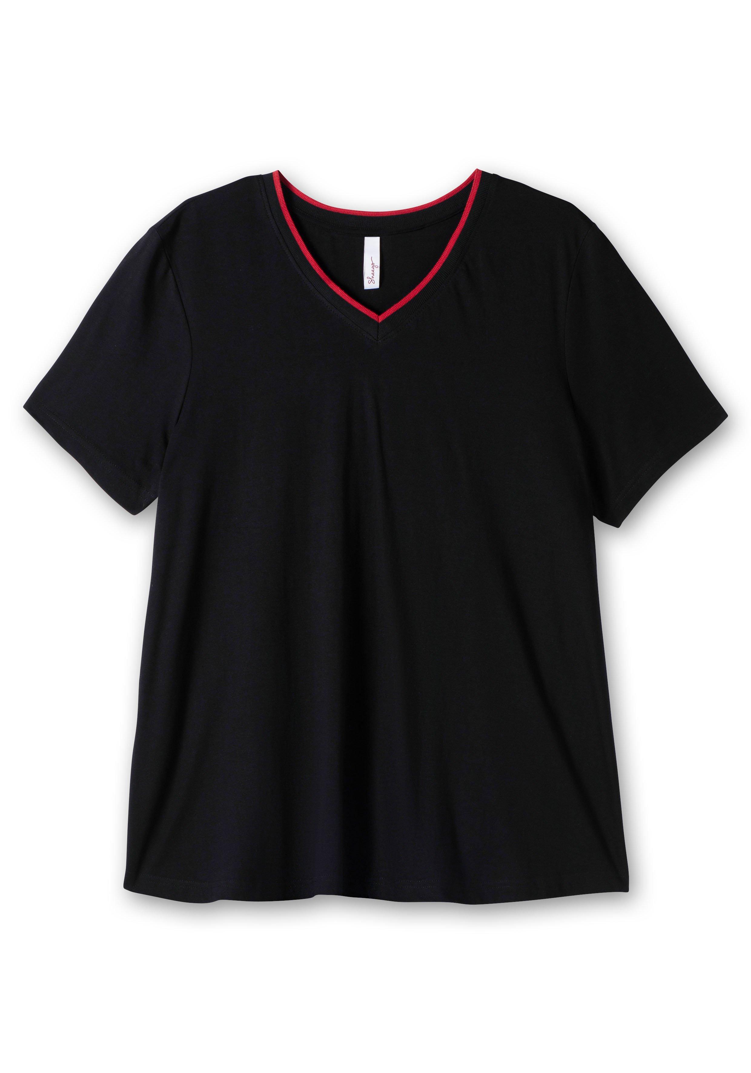 Shirt mit Statementprint auf dem Rücken
