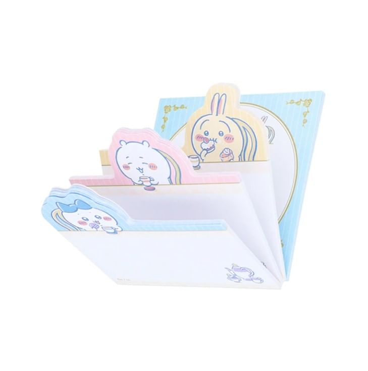 Sun-Star Stationery - Chiikawa Die-cut Tack Memo Pad (Tea Time Type A)