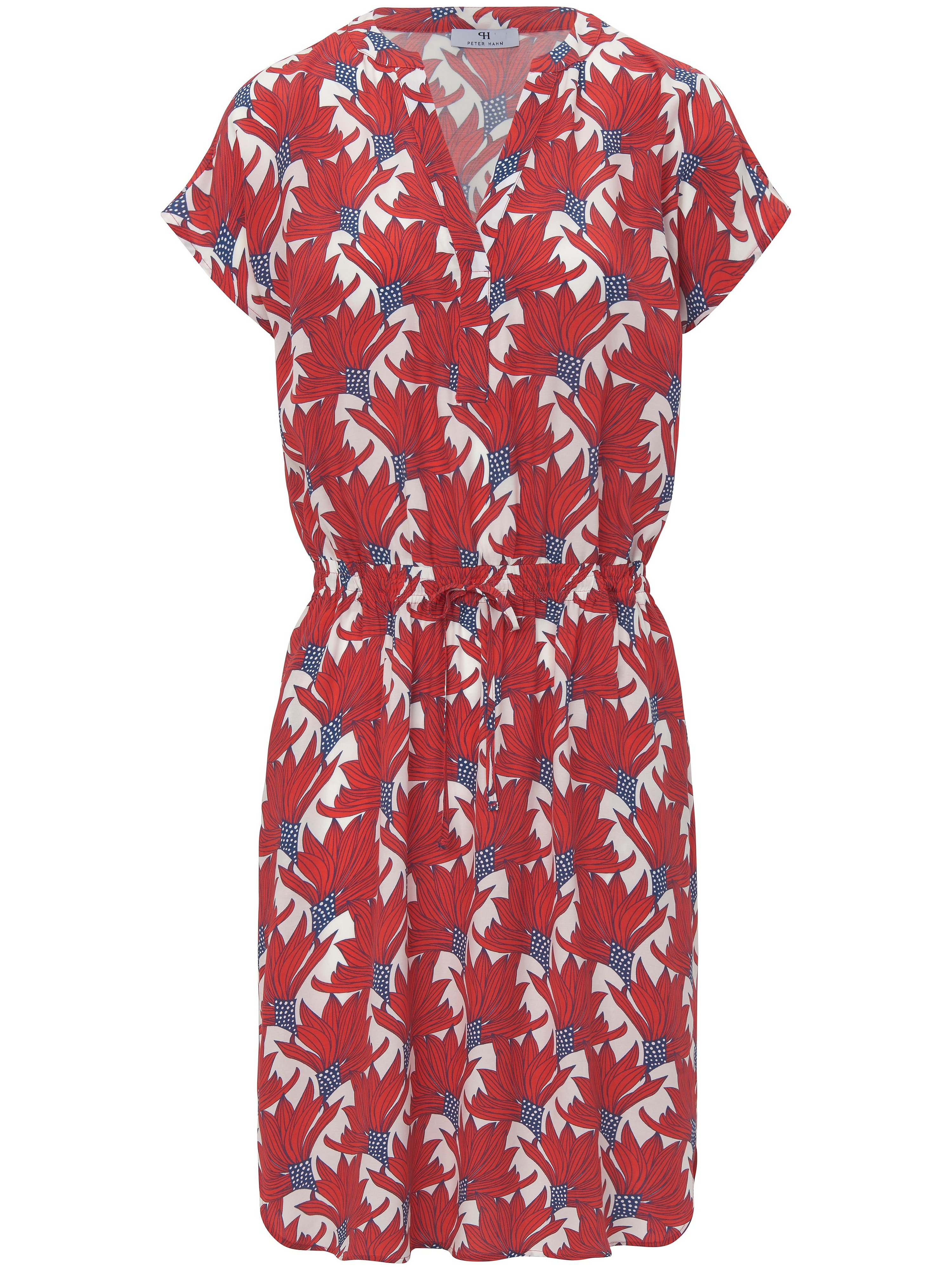 Kleid mit überschnittener Schulter