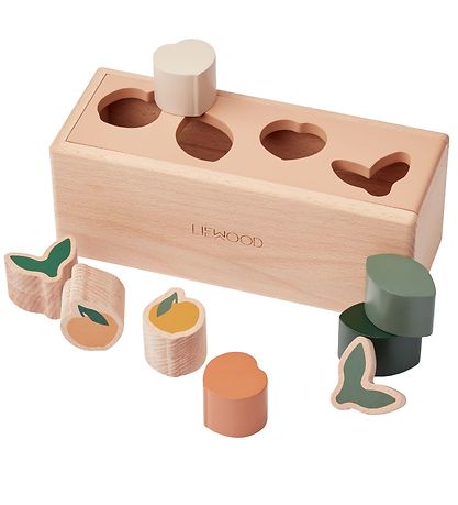Liewood Steckspiel - Midas - Holz - Peach/Pale Tuscany Multi Mix