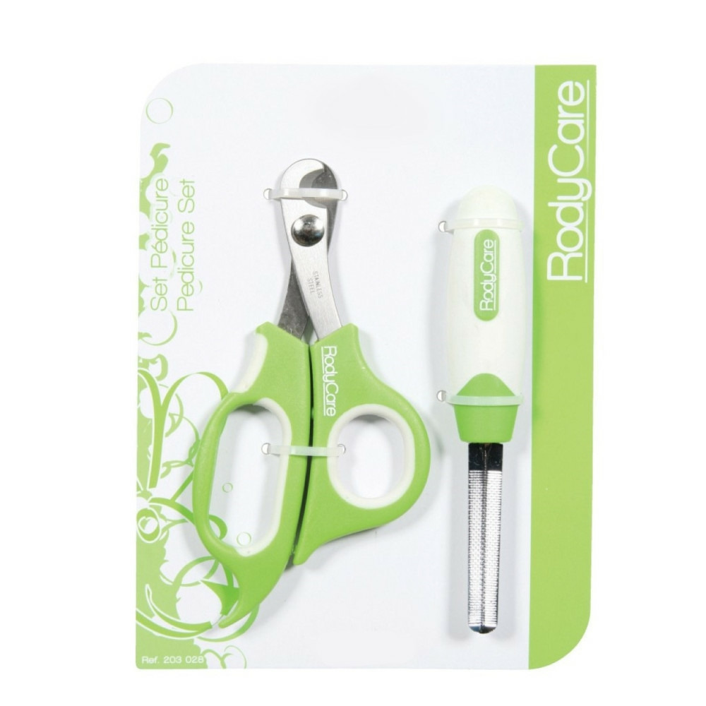 Set pédicure coupe griffes et lime pour lapins, furets, hamsters