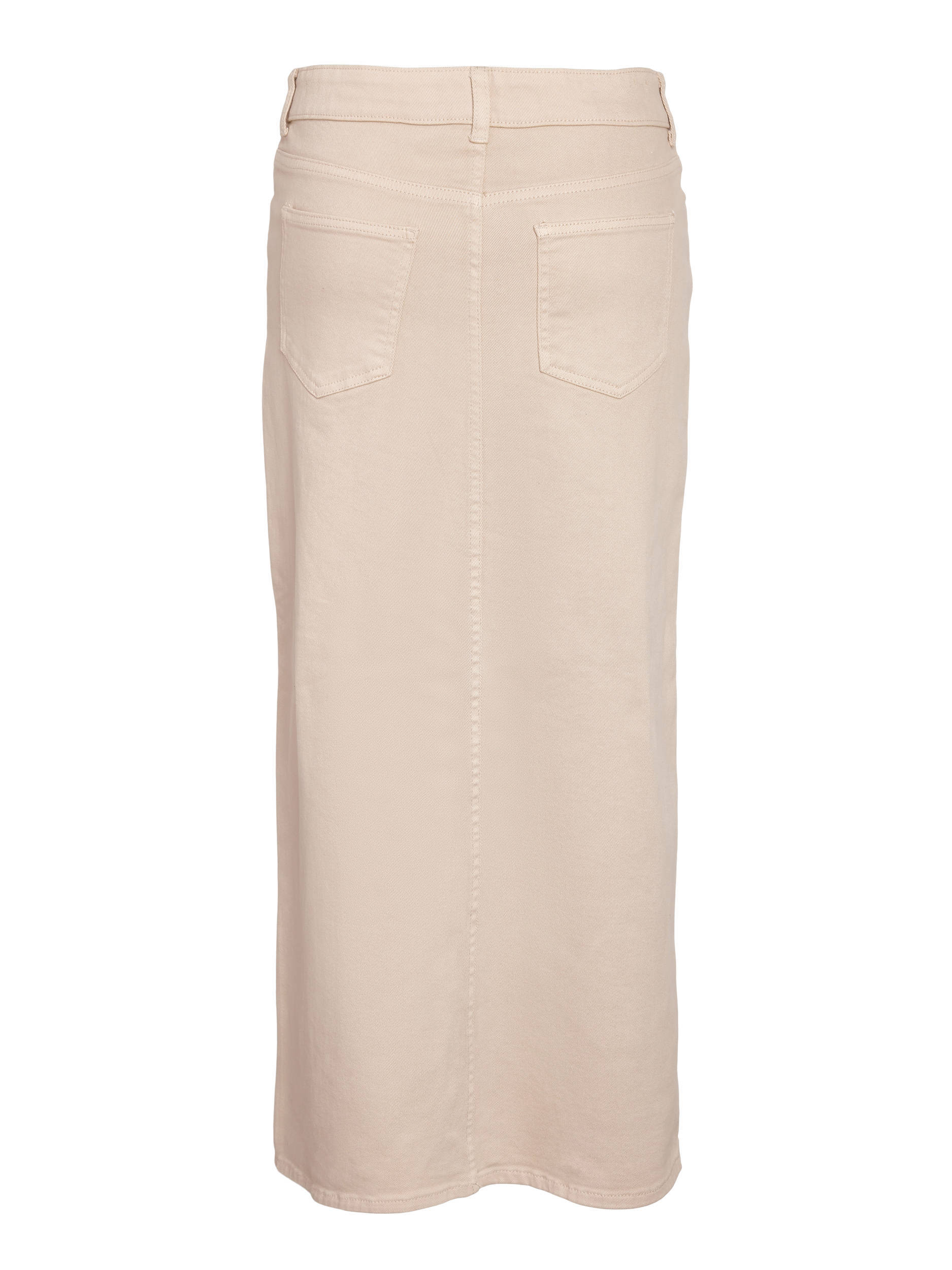 NOISY MAY spijkerrok NMKELLY beige