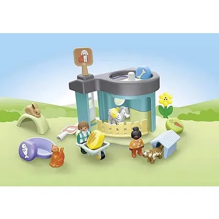 PLAYMOBIL® 71690 JUNIOR: Tierpension mit Futterspender
