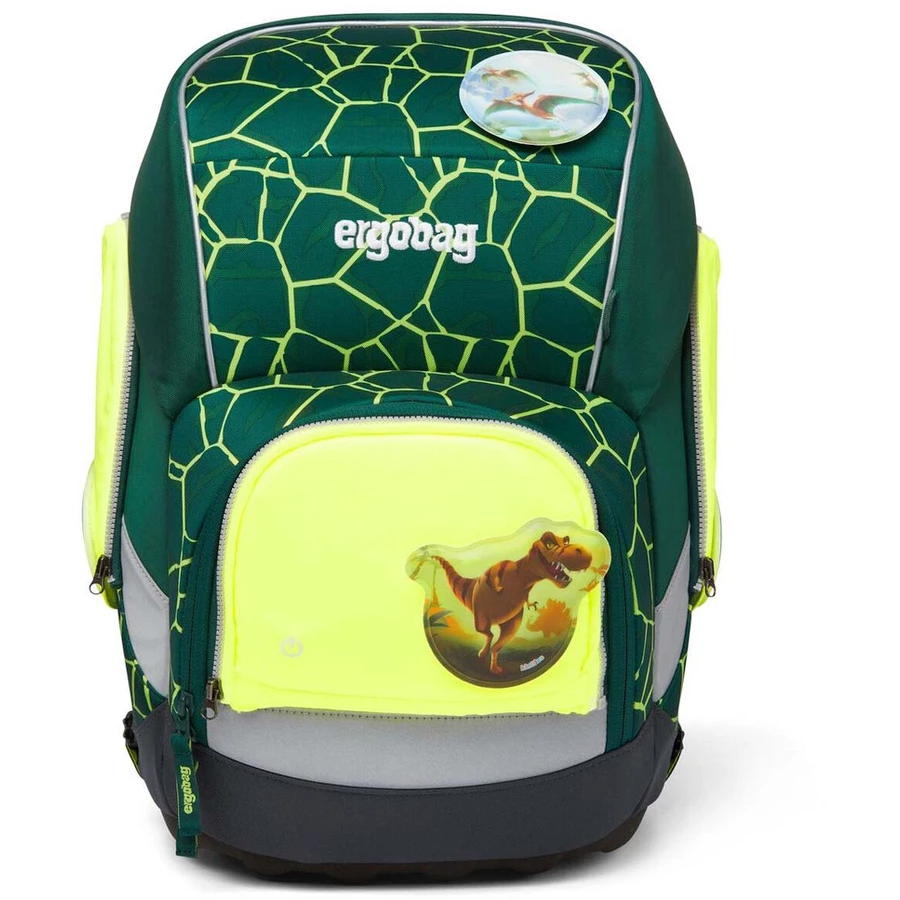Ergobag Zubehör PackCuboCubo Light - Seitentaschen Zip-Set 3tlg. gelb