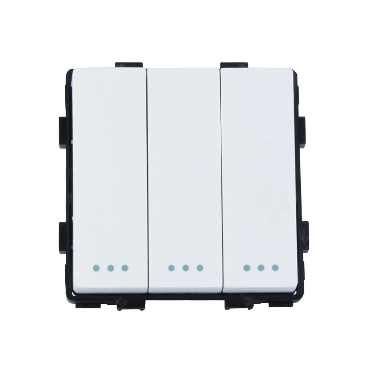 Ledkia Va-et-Vient Triple Modern - Blanc