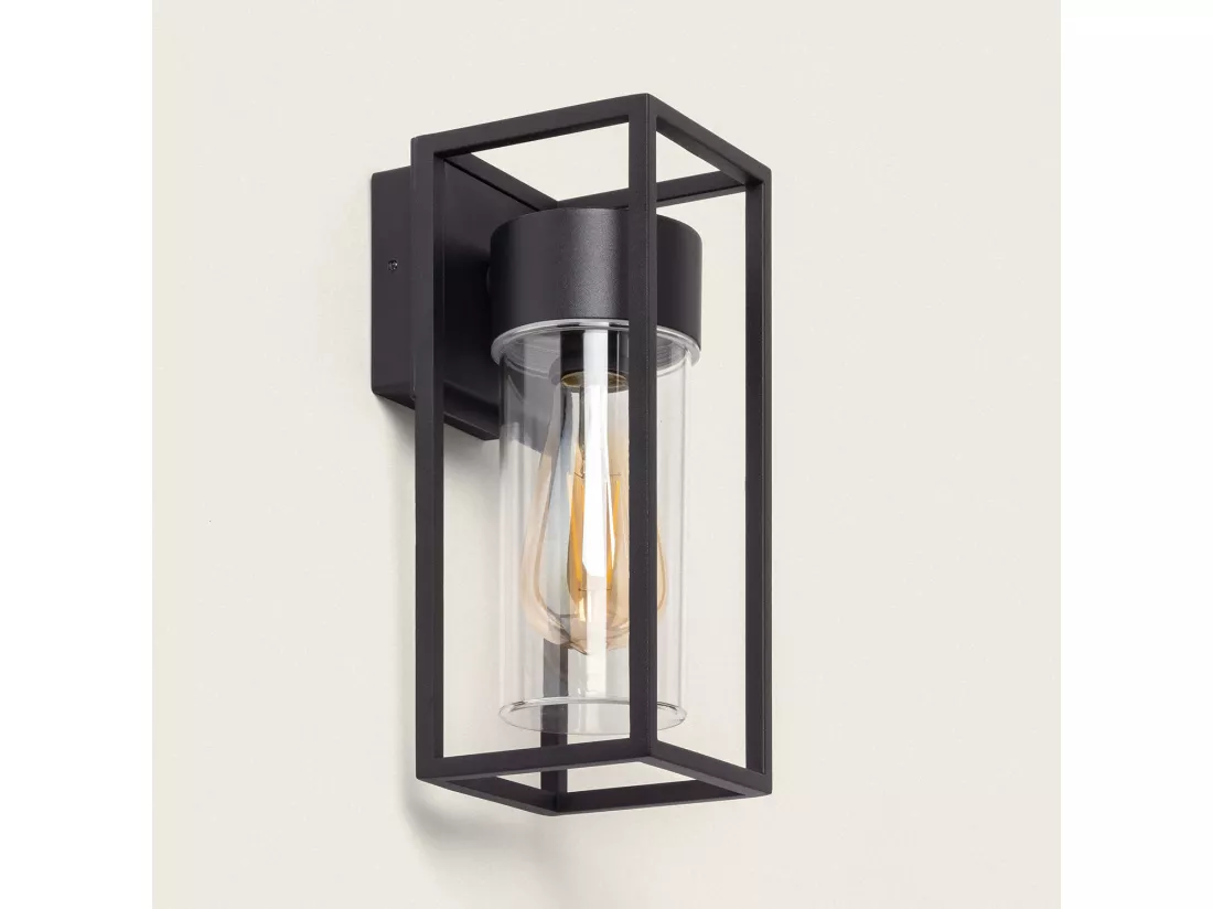 Applique Murale Extérieure Aluminium Siawja Noir