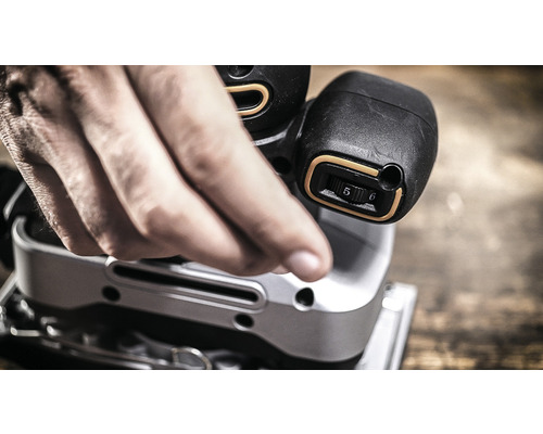 WORX 270W Cyclonische Stof Excentrische Schuurmachine 90x187mm WX642.1, inclusief koffer en accessoires