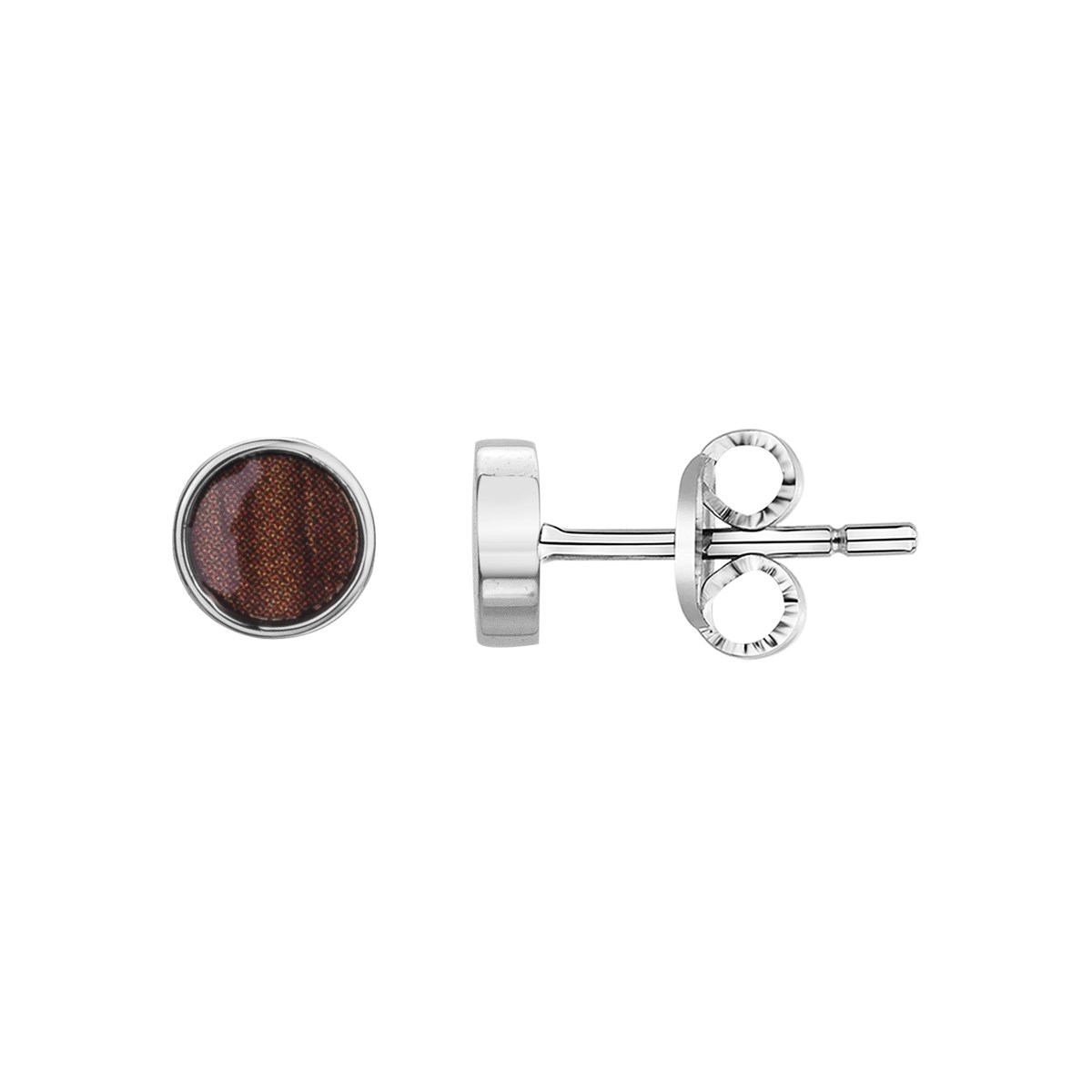 Boucles d'oreilles clous Séverin en Acier 316L