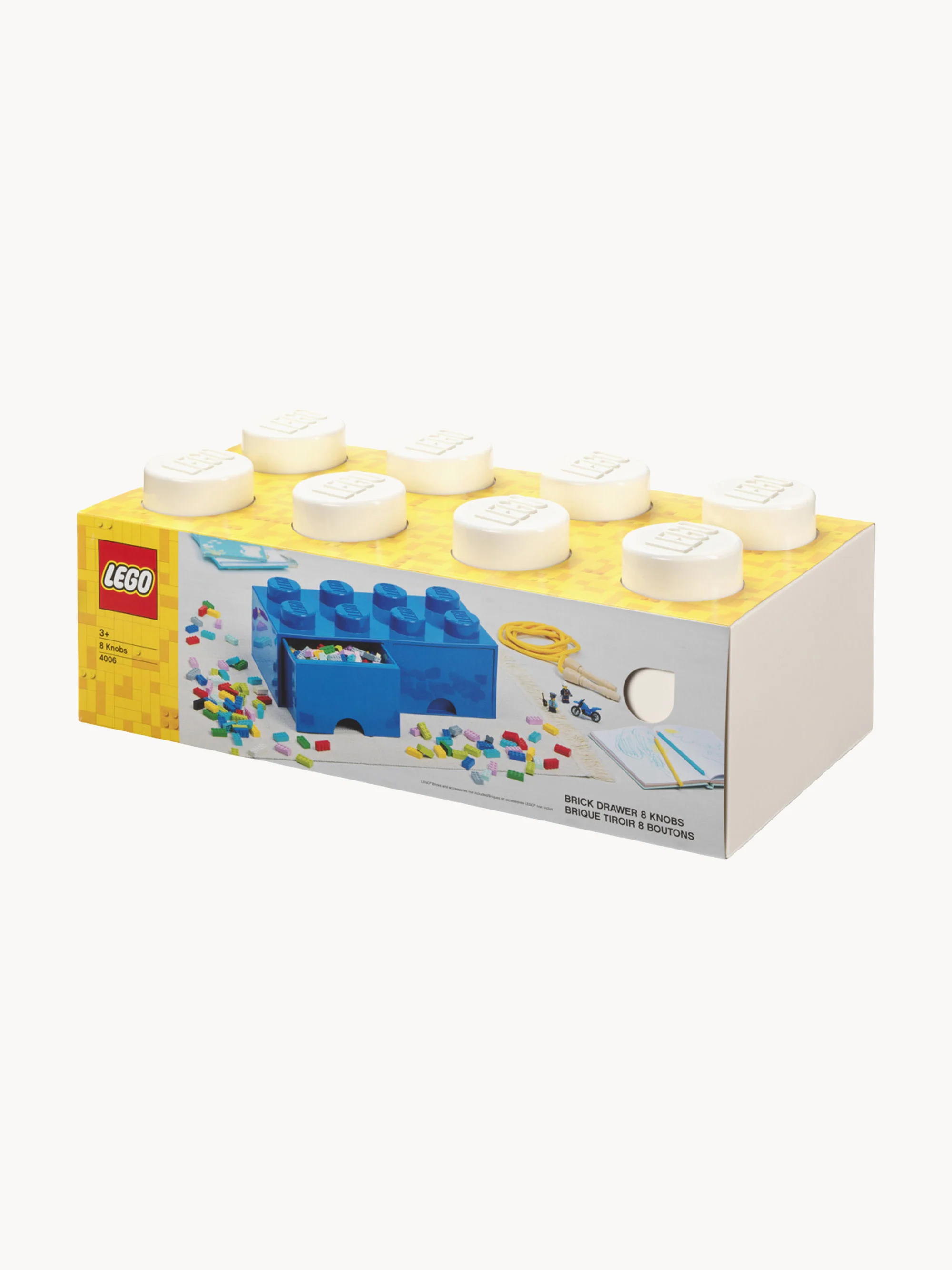 LEGO® opbergdoos Brick met 8 knoppen
