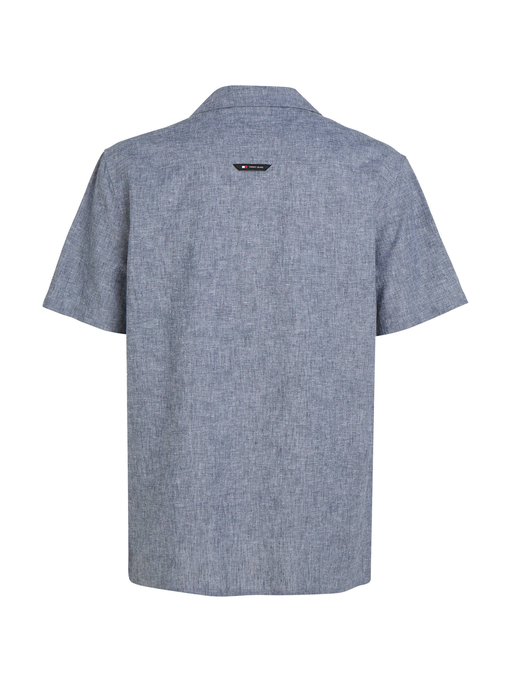 Tommy Jeans| Herren Hemd TJM LINEN BLEND CAMP SHIRT Kurzarm