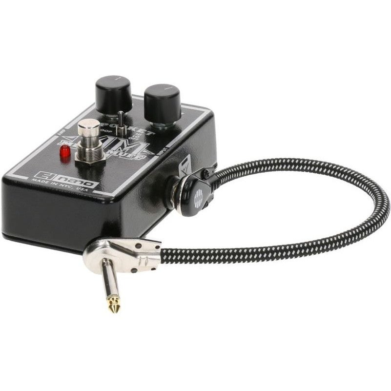 Klotz VINPAN0030 Vintage gitaar patchkabels 0.30 m zwart/wit haaks