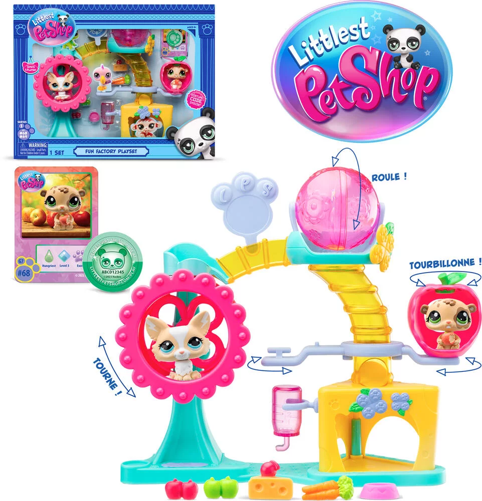 LITTLE PETS SHOP - COFFRET FUN FACTORY