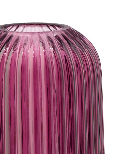 vase pour bâtonnets parfumés XS verre strié