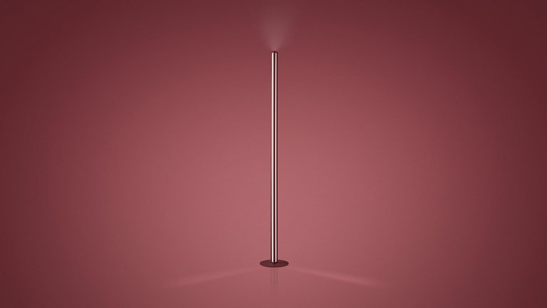 Foscarini Chiaroscura vloerlamp LED terra donkerrood
