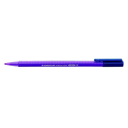 STAEDTLER® 323-6 triplus color Fasermaler, dreikant, violett