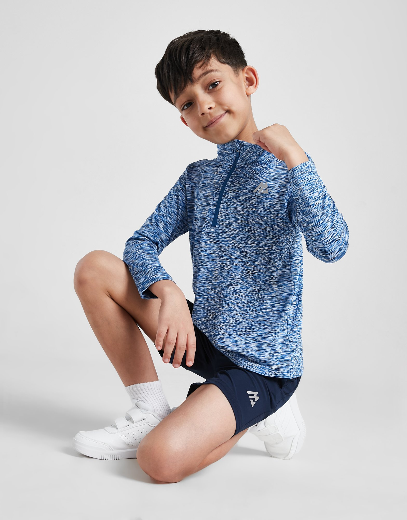 MONTIREX Ensemble Haut Zippé/Short Trail Enfant