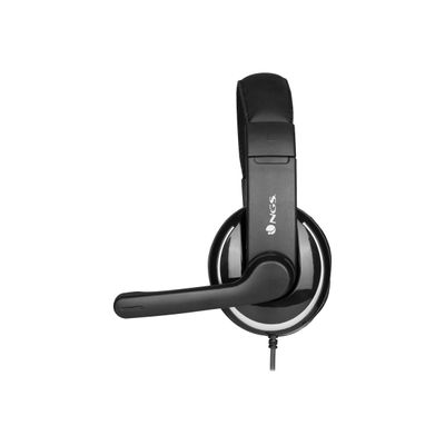 NGS VOX 800 - Casque filaire avec micro - connexion USB - noir