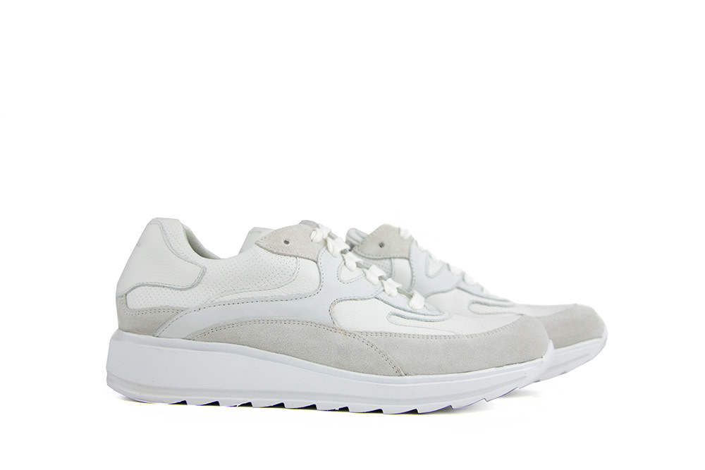 Durea Sneakers Offwhite Wit H-leest