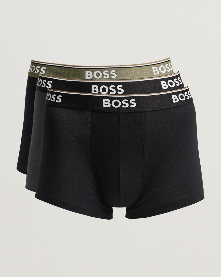 BOSS BLACK 3-Pack Trunk Grey/Black