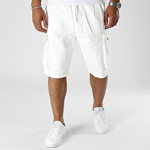 Short Cargo Jean Blanc