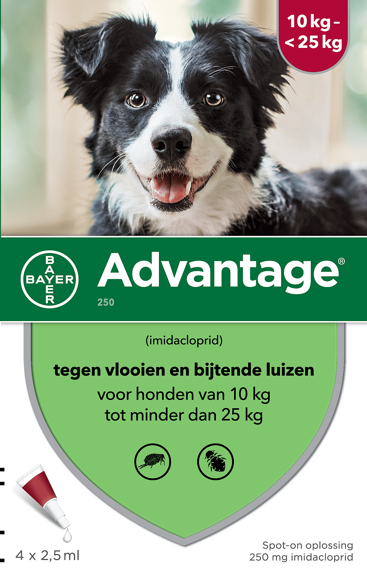 Advantage hond vlooienmiddel