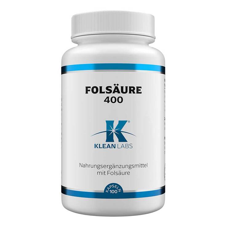 Folsäure 400 µg Kapseln, 100 St