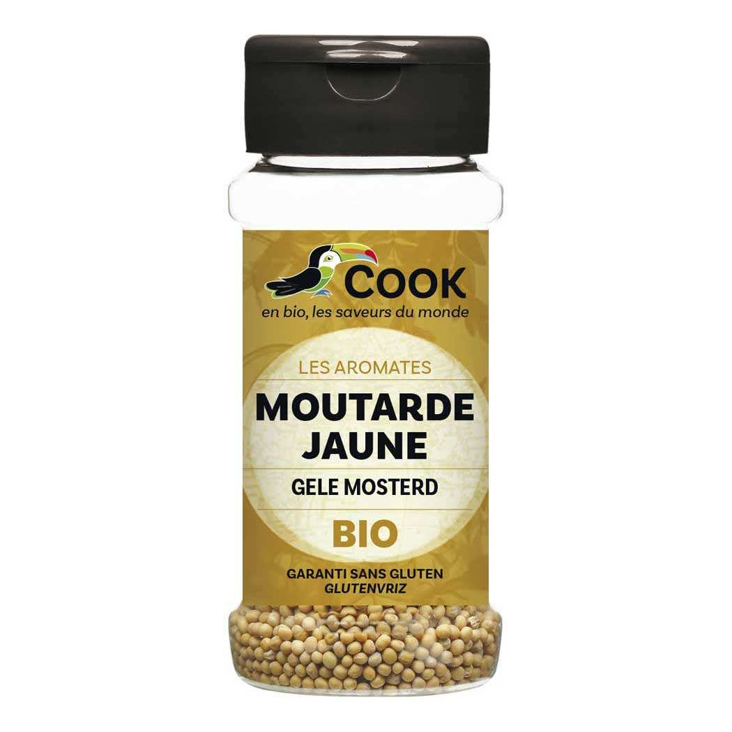 Graines de moutarde jaune bio