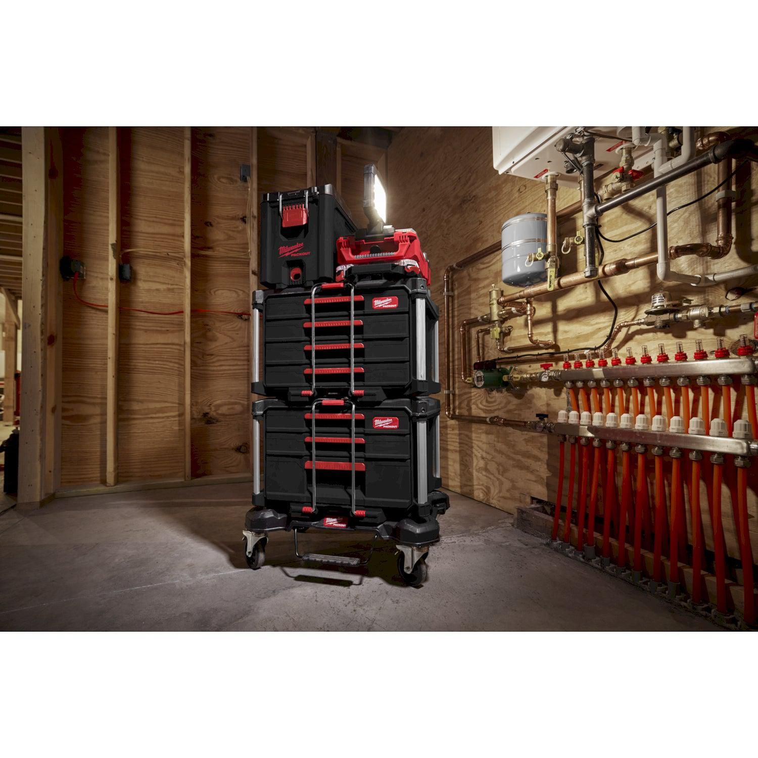 Milwaukee PACKOUT™ Gereedschapskoffer met 4 lades - 4932493189