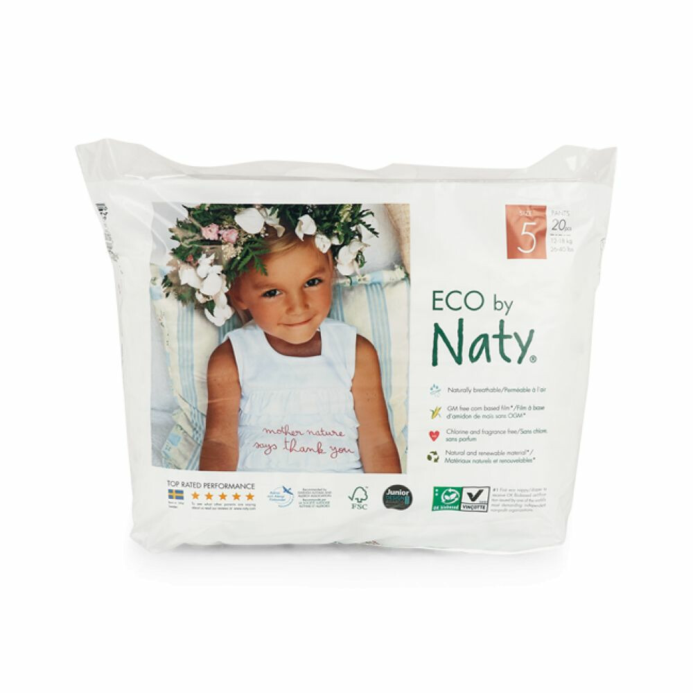 Naty Luierbroekjes Maat 5 (12-18 kg)20 stuks