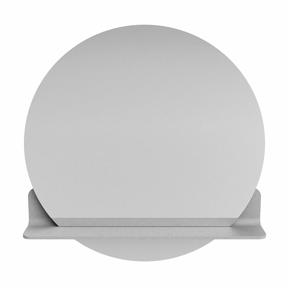 Mondiaz Spot spiegel rond Ø70cm met planchet plata