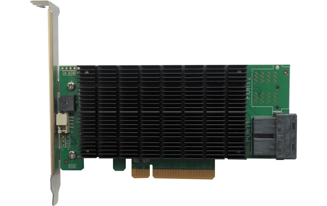 RAID-Controller RocketRAID 3720C 2x SFF-8643, PCI-Ex8v3<br>Highpoint RocketRAID 3700-Serie