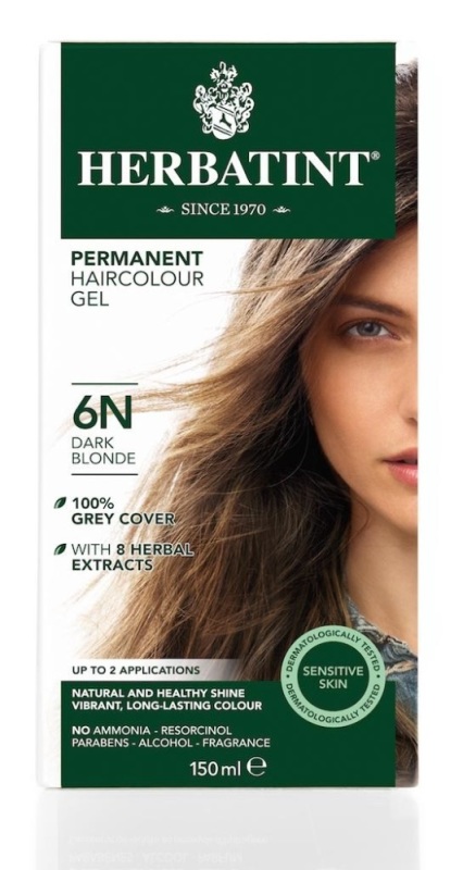 Herbatint Haarverf Gel - 6N Donkerblond 150ml