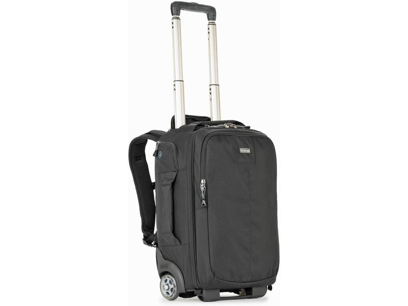 Think Tank Koffer Essentials Convertible rolling Schwarz Rucksack-Trolley mit Schultergurten