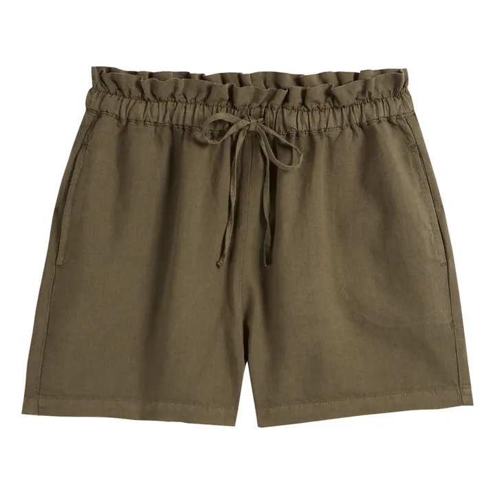 Emile et Ida Short Zeus - Collection Femme | Vert kaki