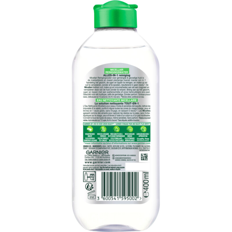Garnier Skin Naturals solution micellair water