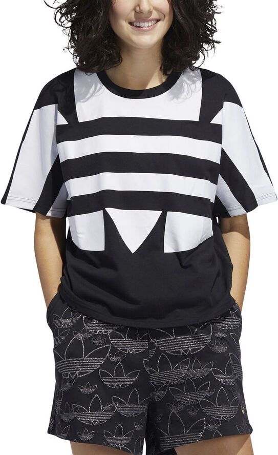 adidas Large Logo T-shirt Sort