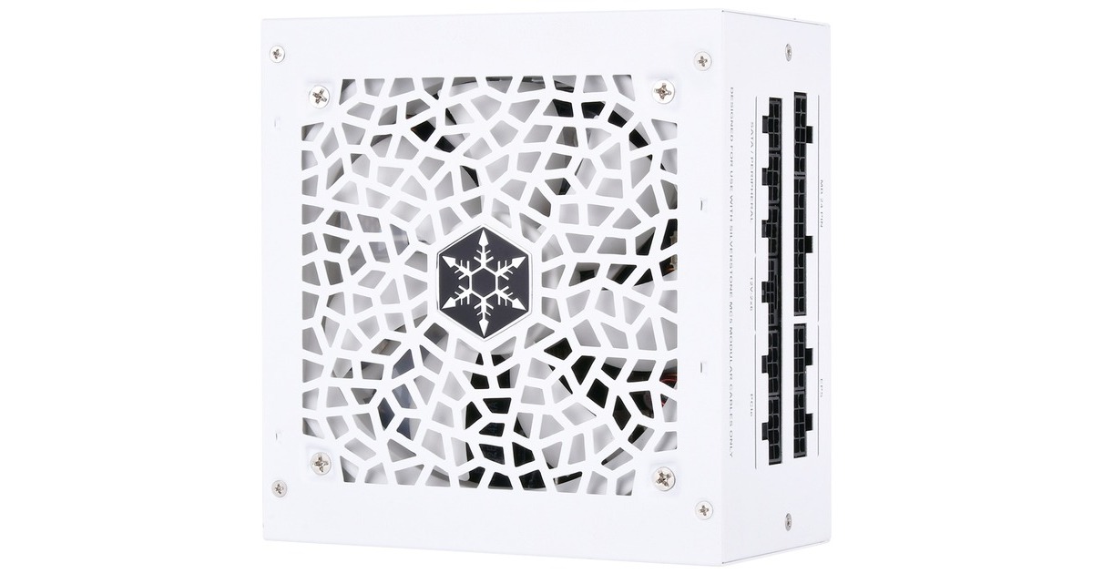 SilverStoneSST-DA850R-GMA-WWW modulaire 850 watt voeding   (Wit, 4x PCIe)