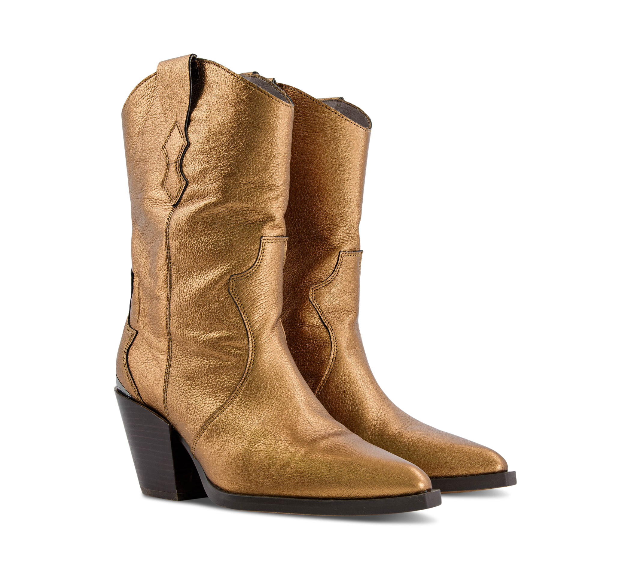 1874 by Walder Langschaftstiefel braun