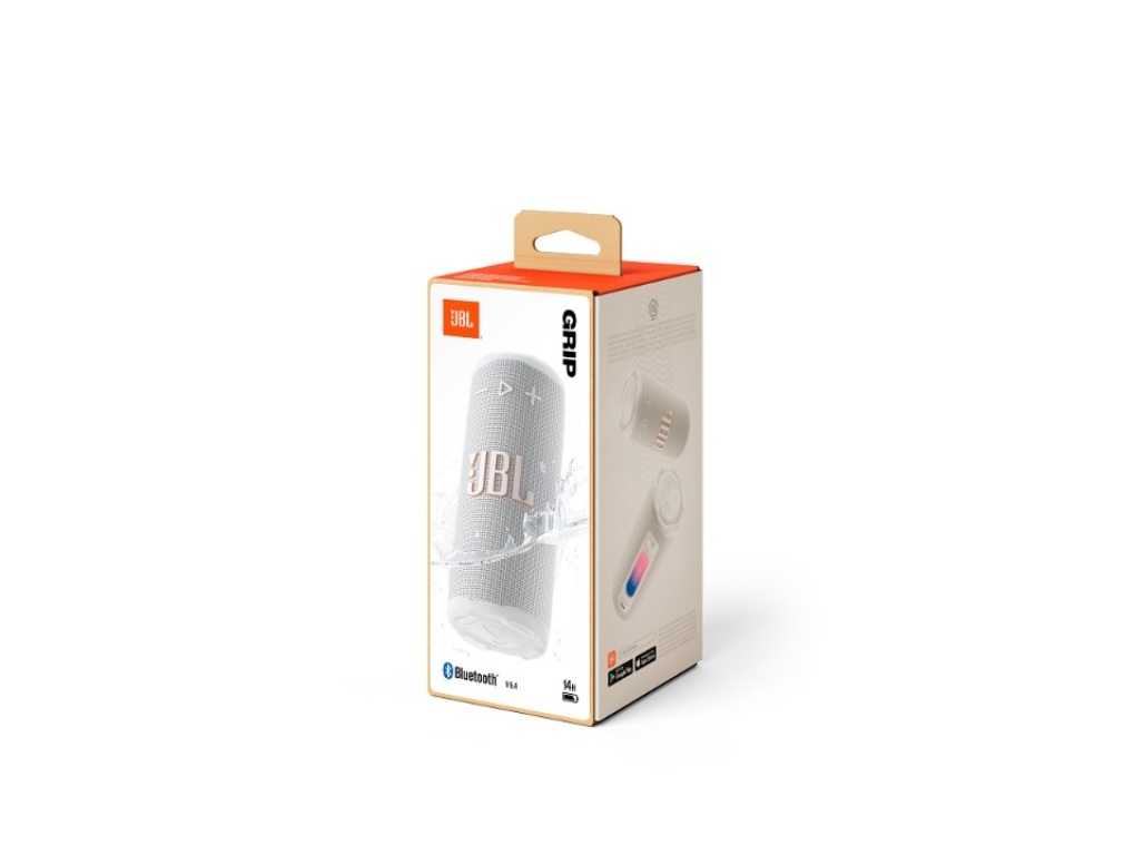 COLUNA PORTATIL BT JBL GRIP WHT