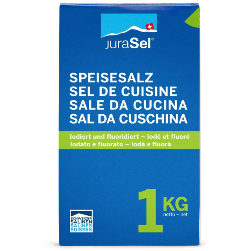 Jurasel Speisesalz, 1000 g, 1 Stück