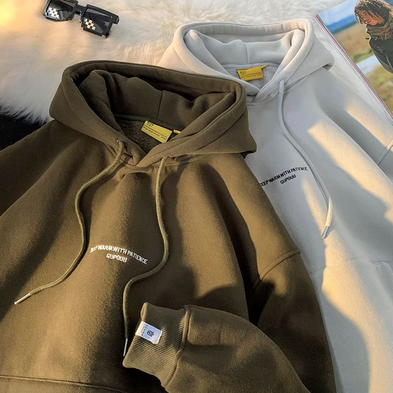 Koiyua - Losse hoodie met letters