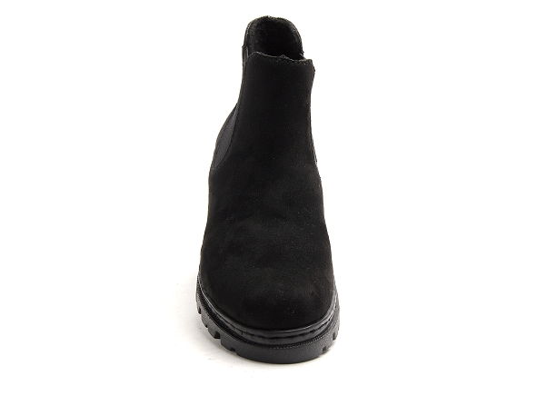 Rieker boots bottine plates femme 76884 noir