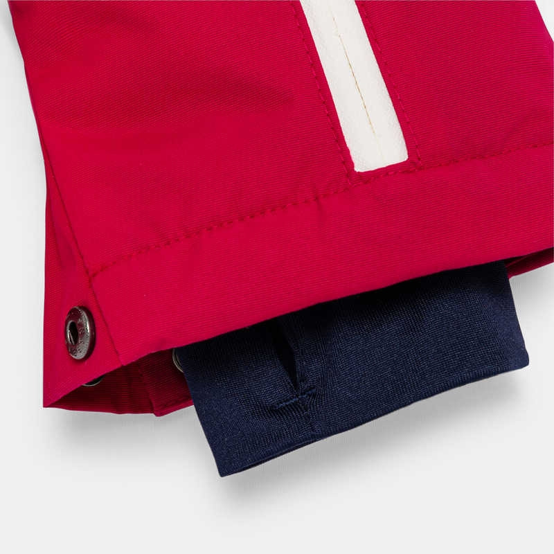 Blouson de ski rouge Fille
