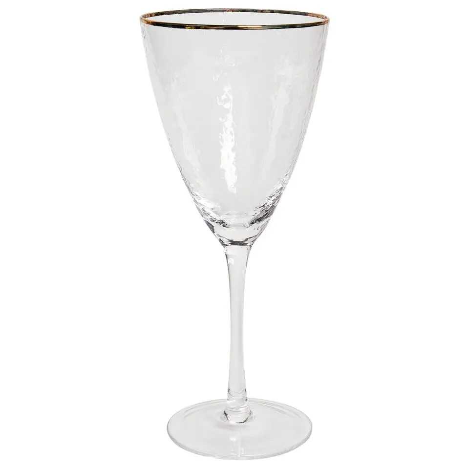 TOPAZ - Wijnglas set van 4 - Goud - Glas